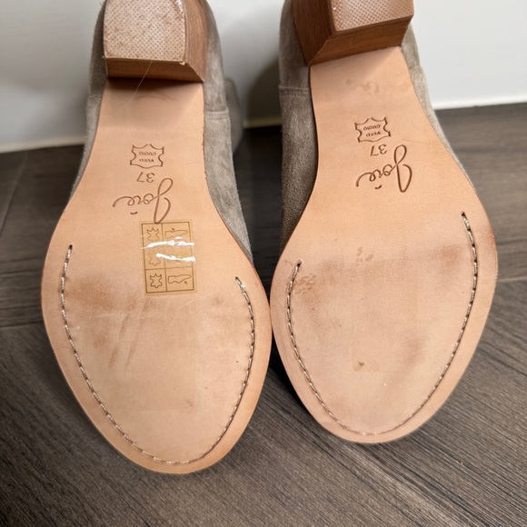 Joie Women's Suede Ankle Boots Sz 7 Like New - Picture 7 of 7